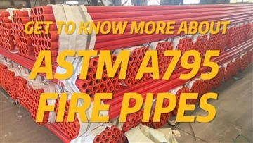 Scopri di più sui tubi antincendio ASTM A795